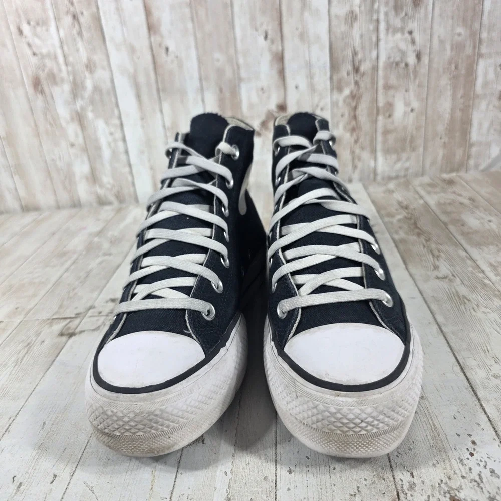 Converse Chuck Taylor All Star Platform High Top Black Sneakers 560845F Womens 7 - Picture 2 of 8